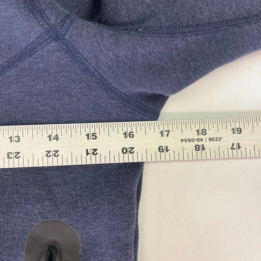 Nike‎ Kids Tech Fleece Full Zip Hoodie Blue Heathered Jacket CU9223-410 Size M